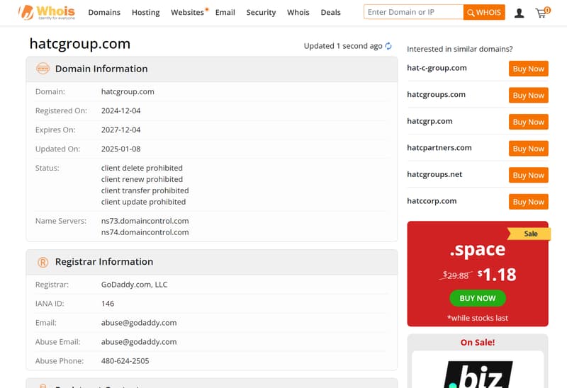 whois