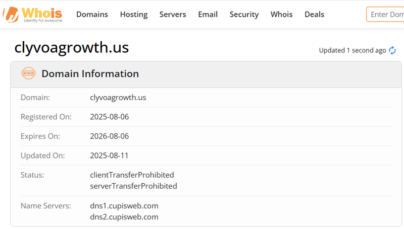 ผลการค้นหา Whois