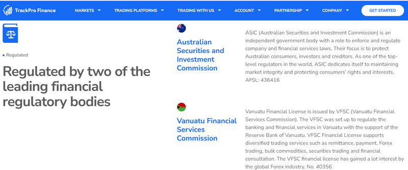 Claimed financial regulation