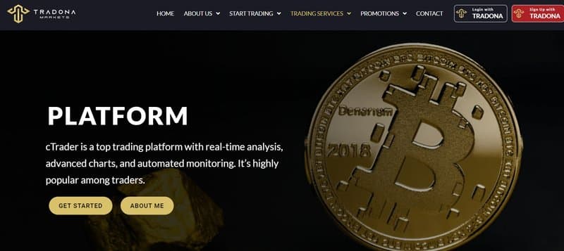 Trading Software of Tradona Markets