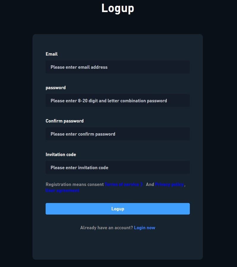 VINIL's Account Registration Process
