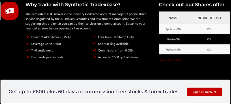 Synthetic Tradexbase