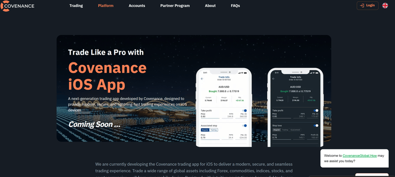 Is covenanceglobal.com a Scam? Withdrawal Issues, Fake Profits & Risk Signs