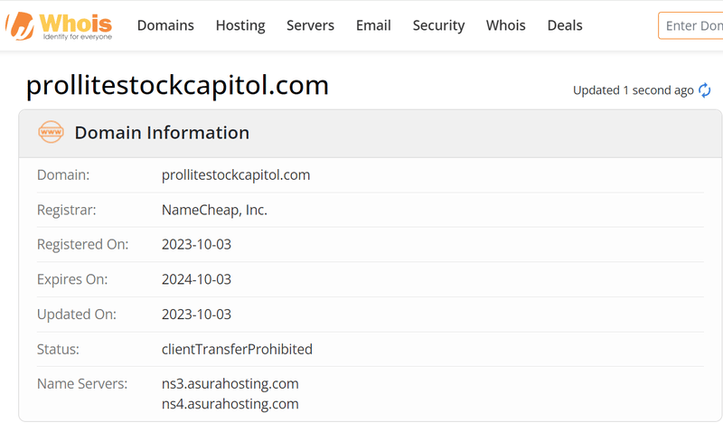 Prollite Stock Capitol