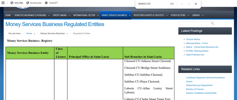 Regulatory Check