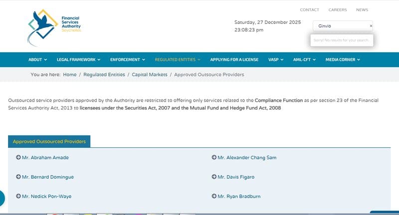 Seychelles Financial Services Authority (FSA)