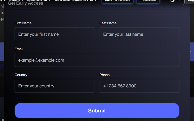 Registration Form