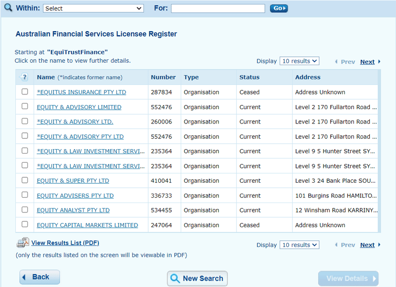EquiTrustFinance
