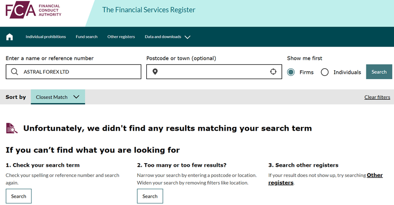 UK Financial Conduct Authority（FCA）