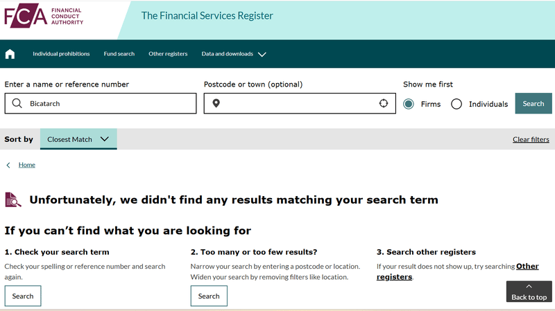 FCA Query Result