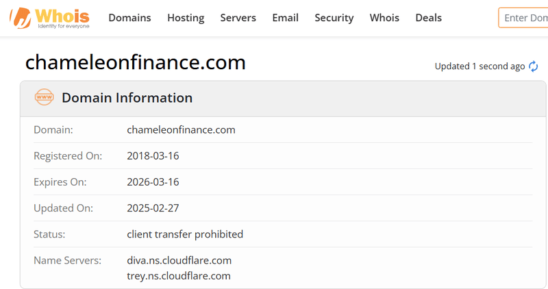 Whois Query Result