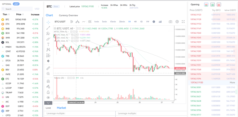 Trading Interface