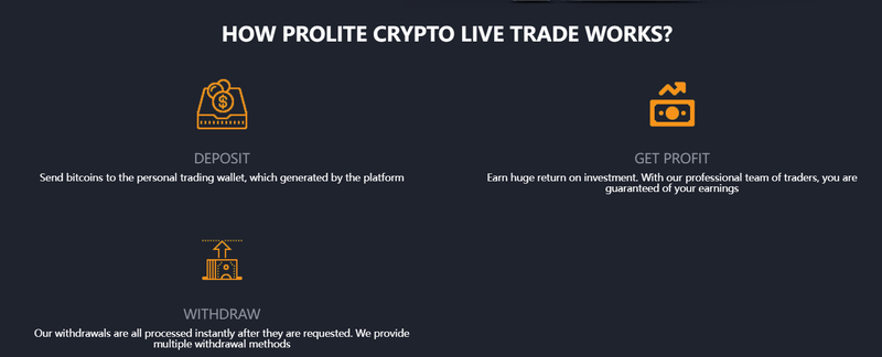 Prolite Crypto Live Trade