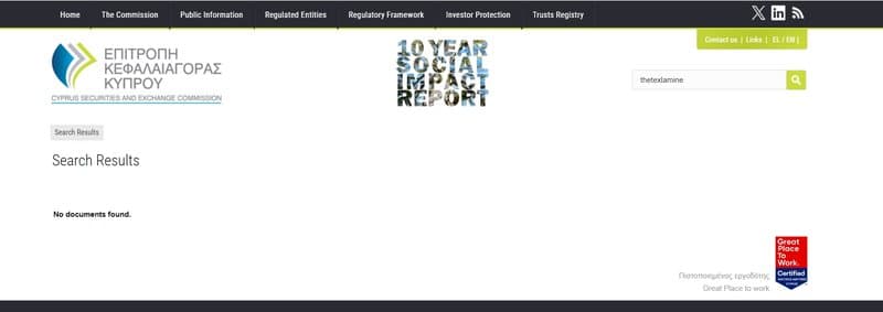 thetexlaminers.co regulation check
