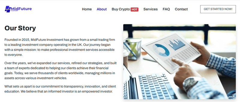 Company Introduction on the Official Website