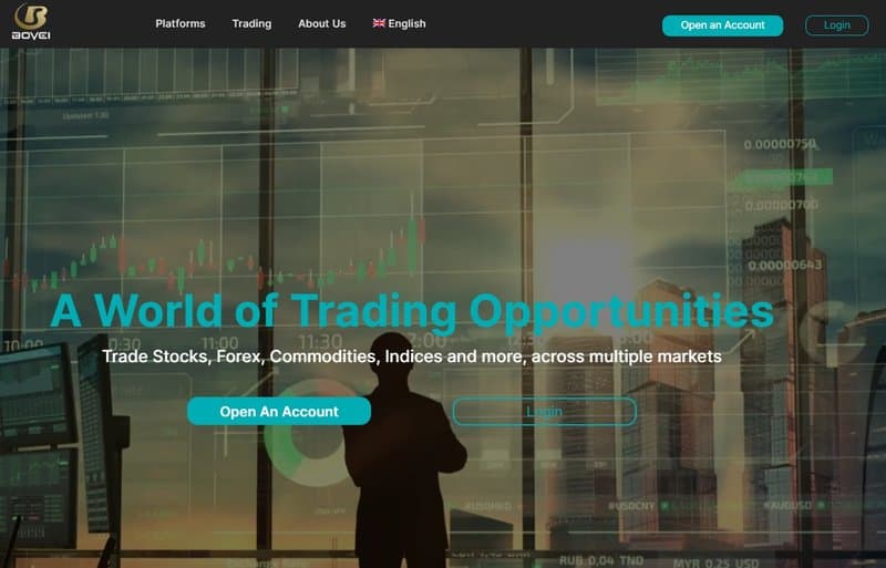 Bovei Financial Limited official website
