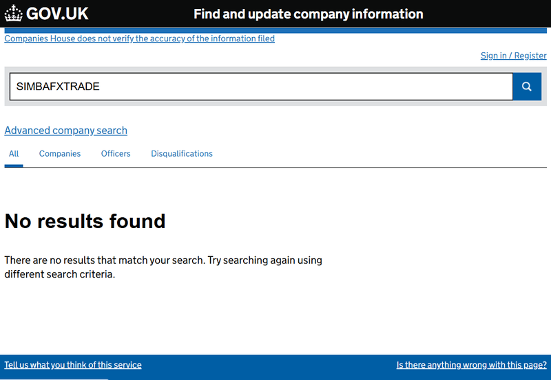 Companies House Query Result