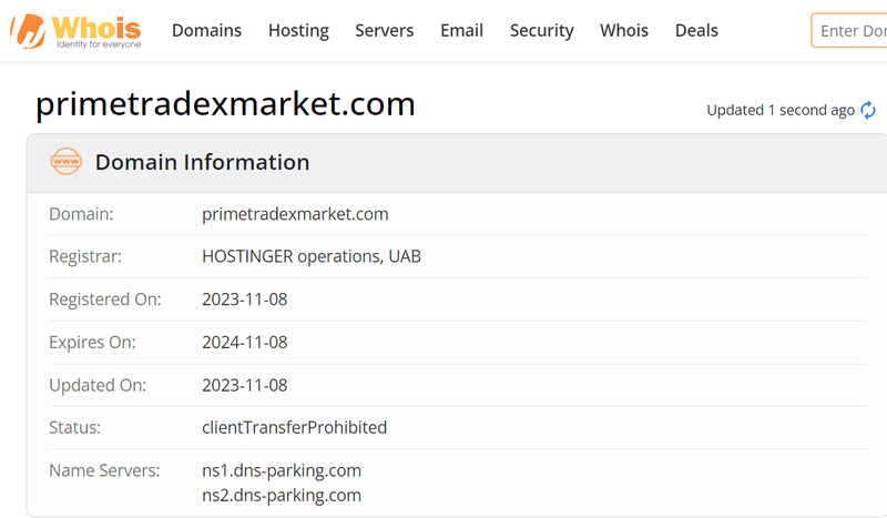Prime Tradex Market