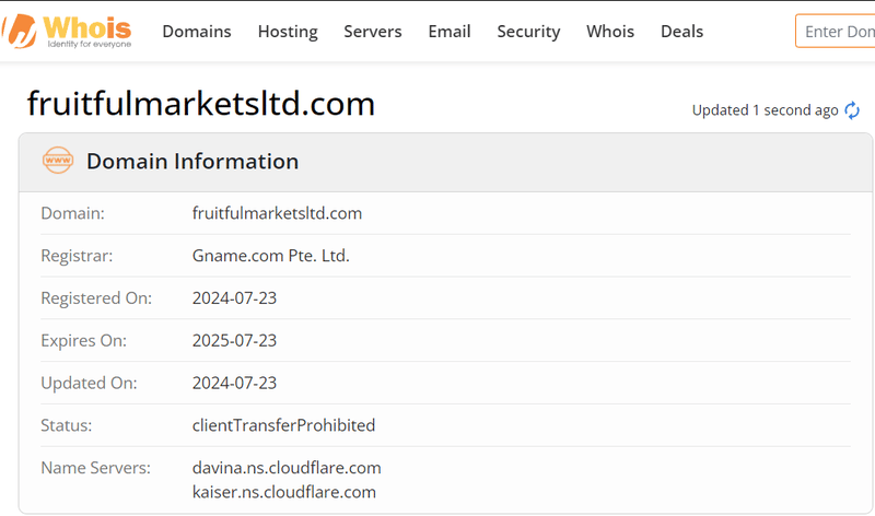 fruitfulmarketsltd.com