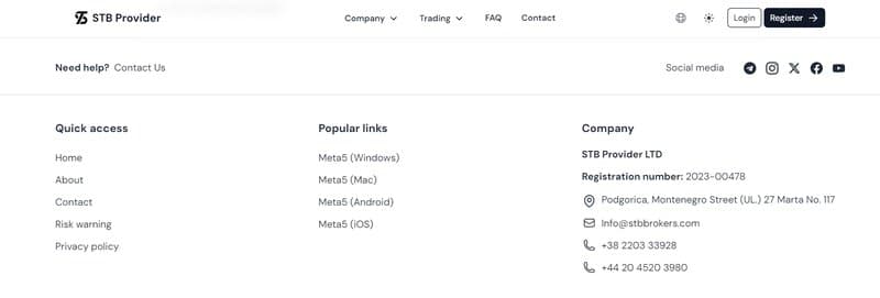 STB Provider Trading Platform