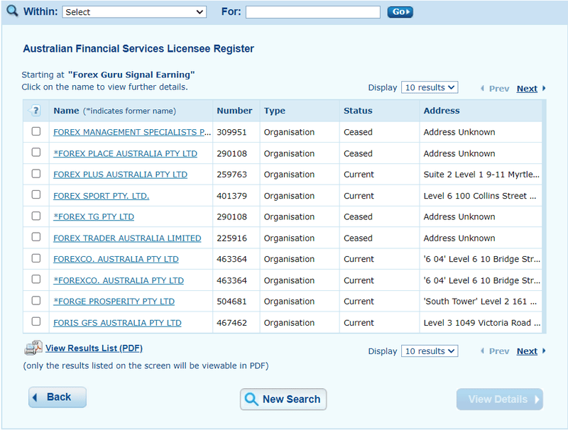 Forex Guru Signal Earning