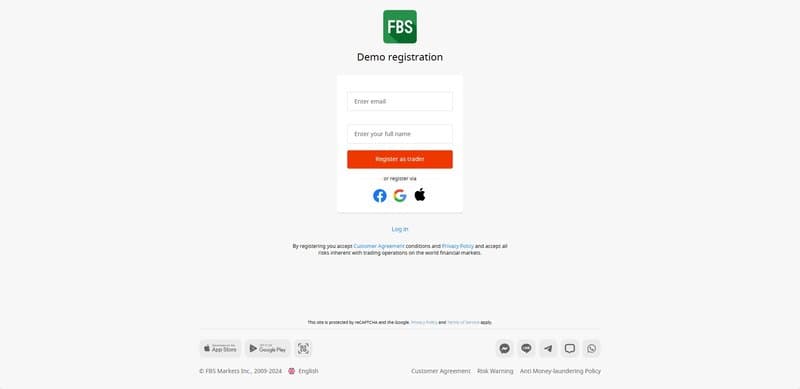 Demo account