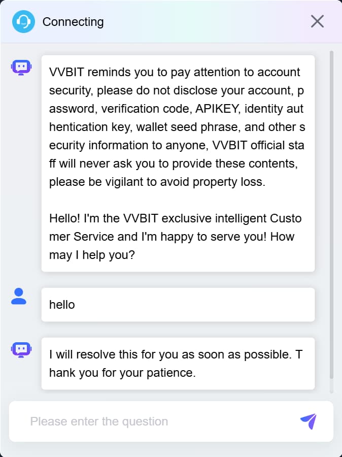 Live chat