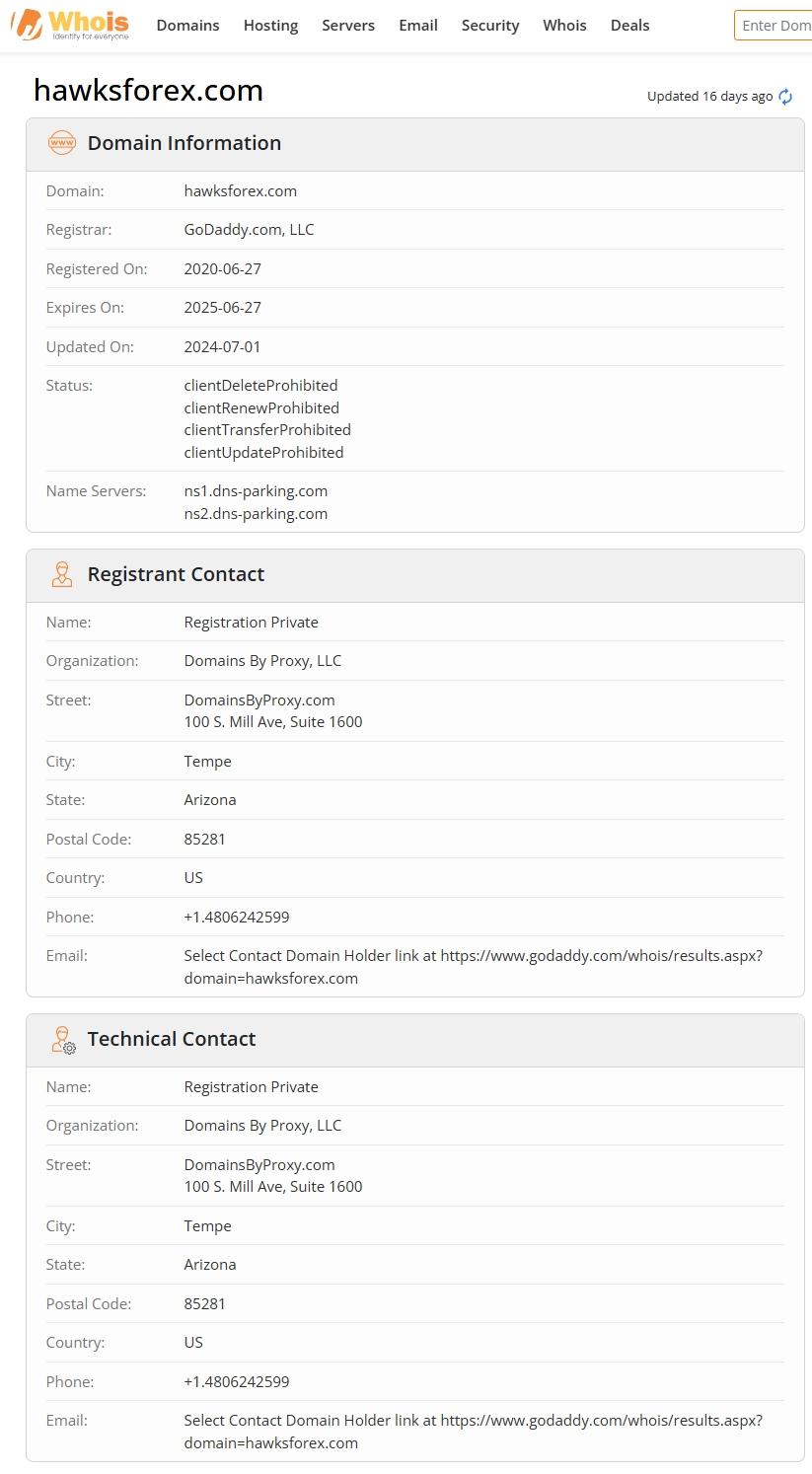 Website registration time