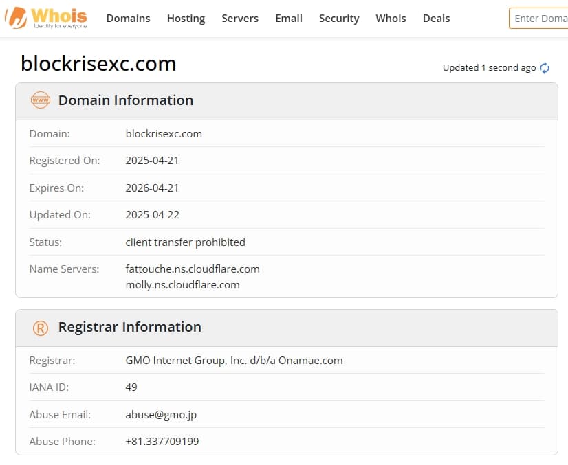 Website registration time