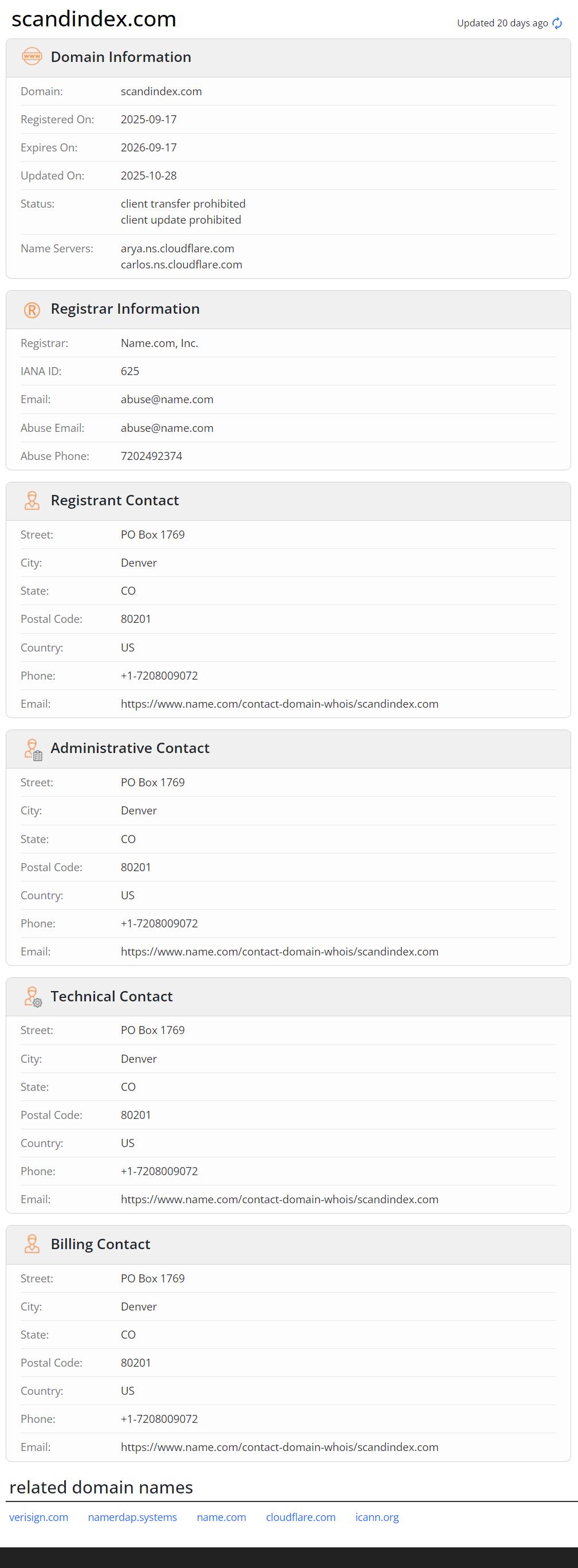 whois