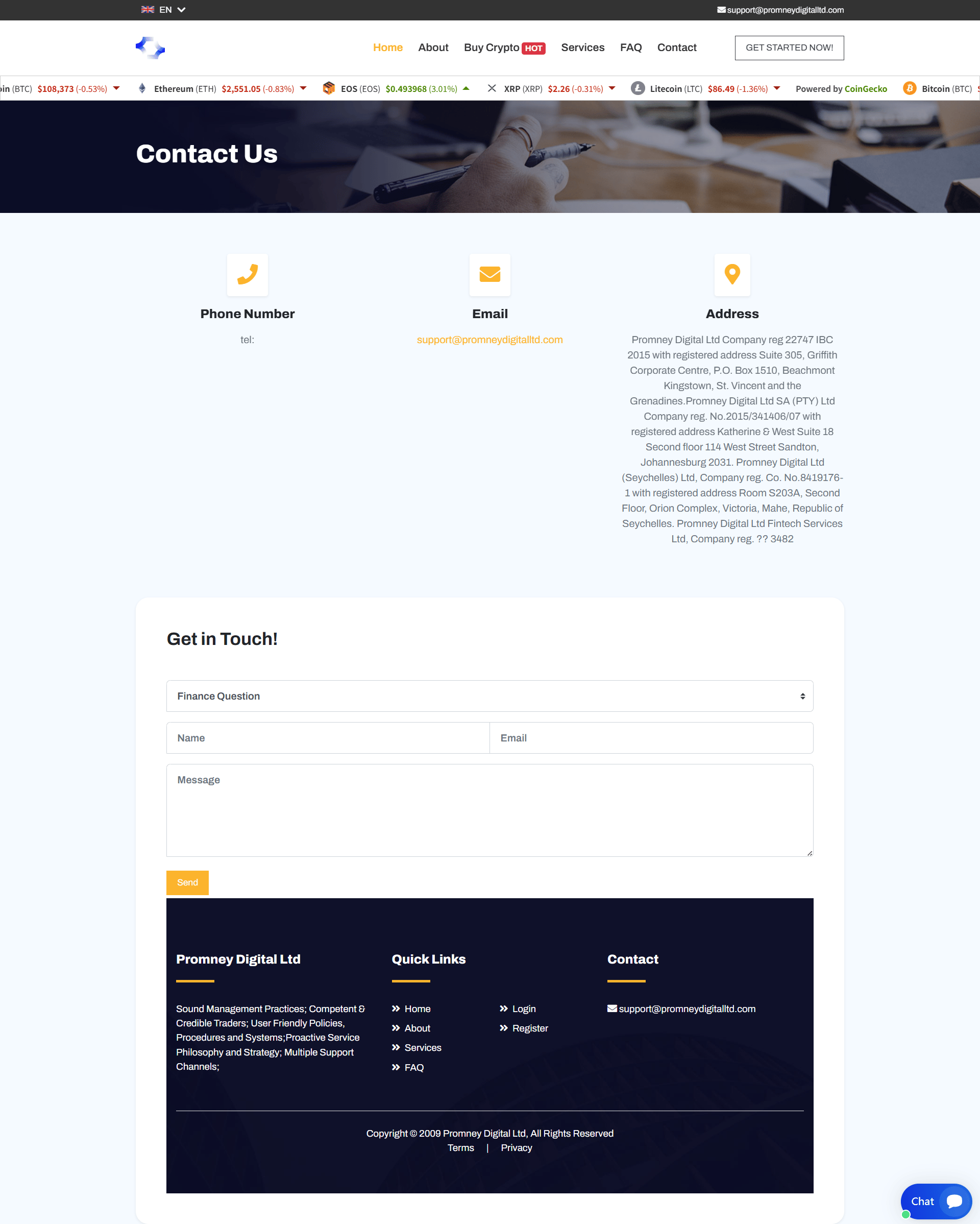 Broker Official Website