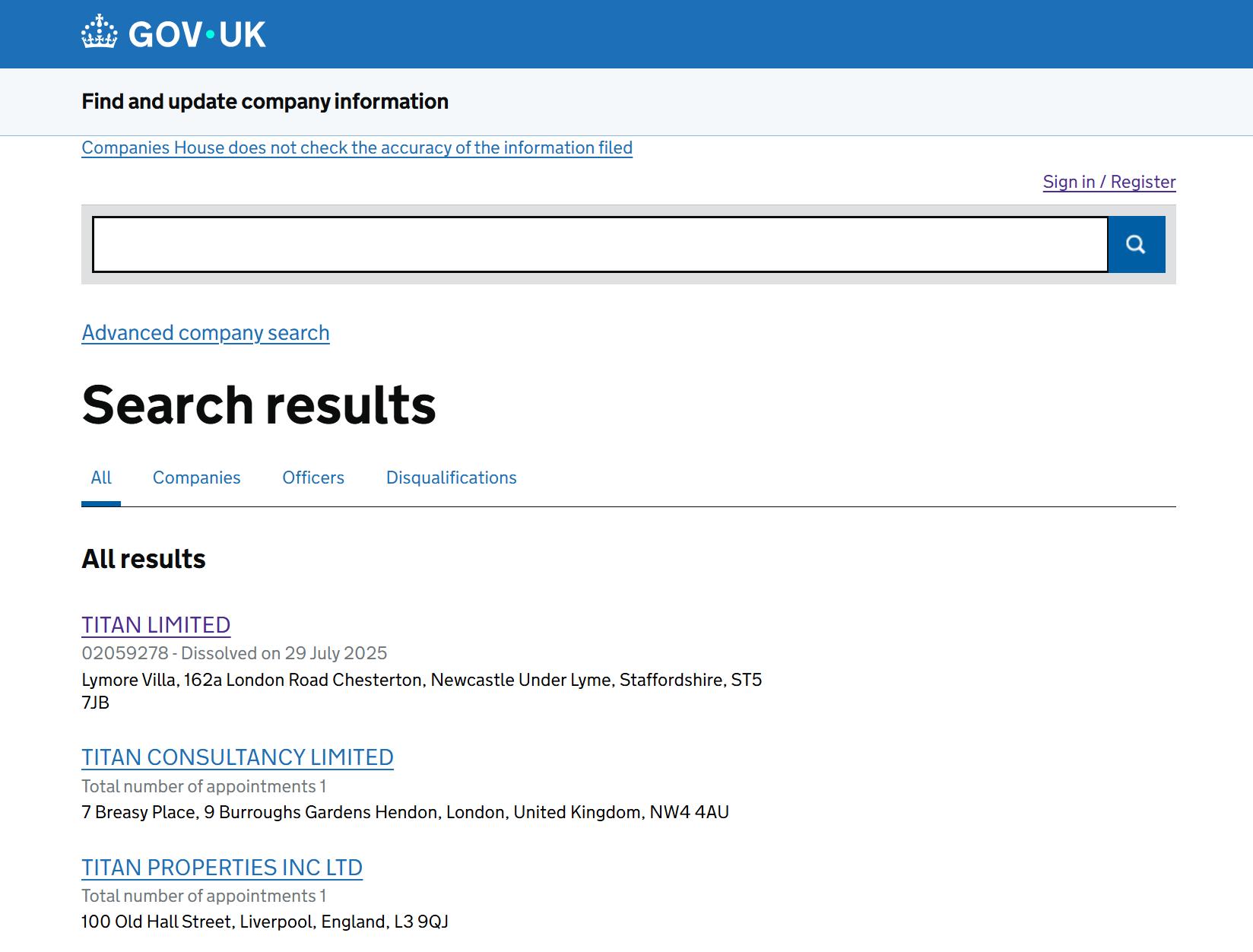 Companies House