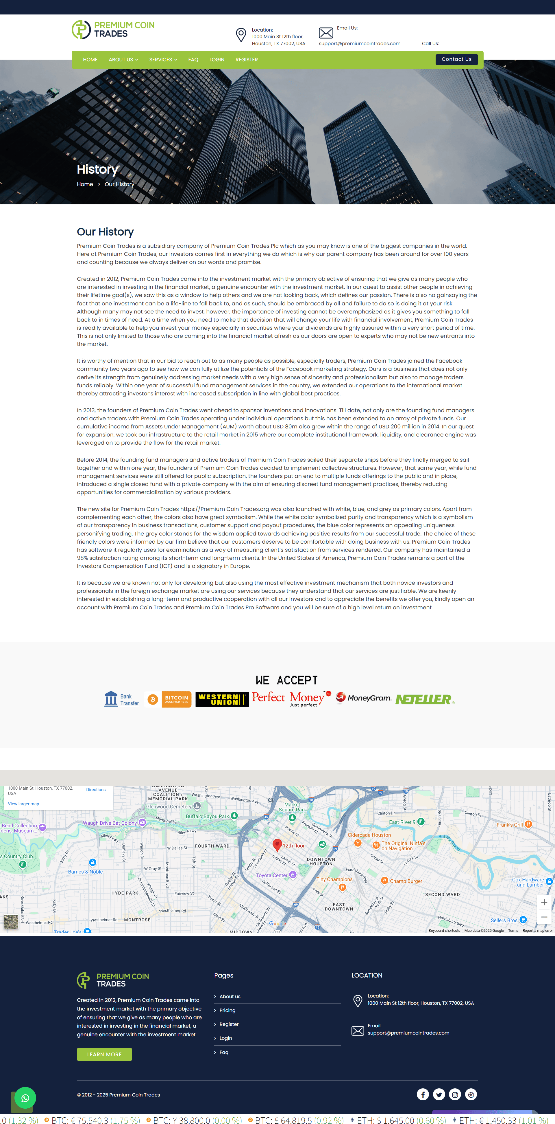 Broker Official Website
