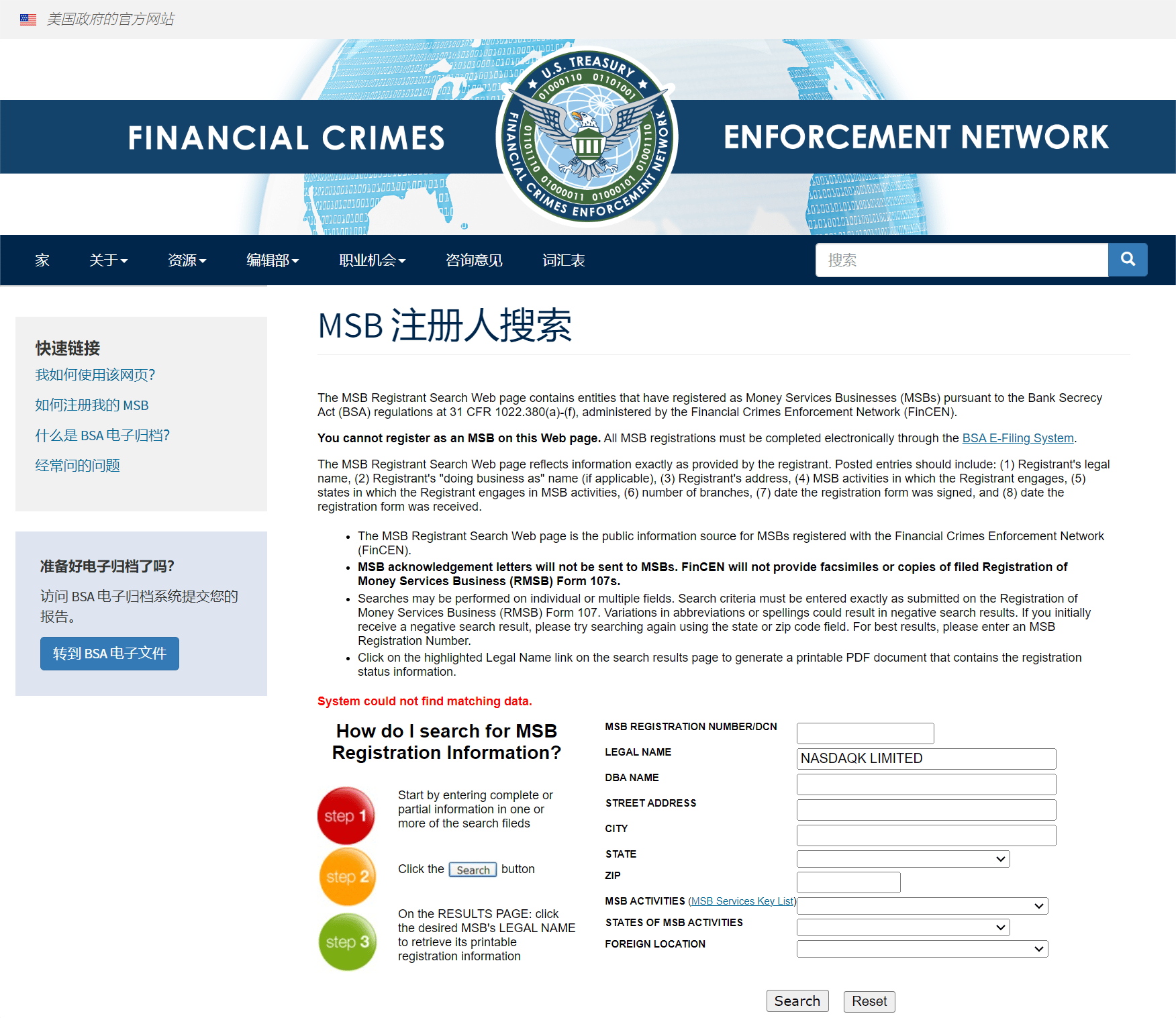 美国金融犯罪执法网络(FinCEN)