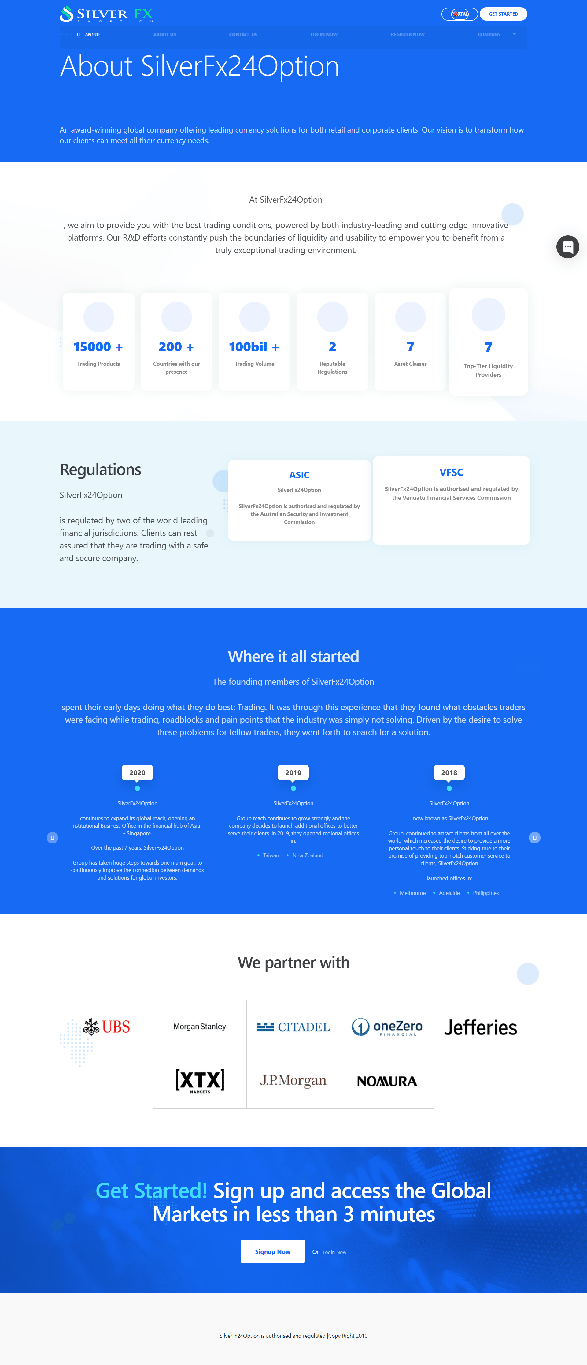 SilverFx24Option Official Website