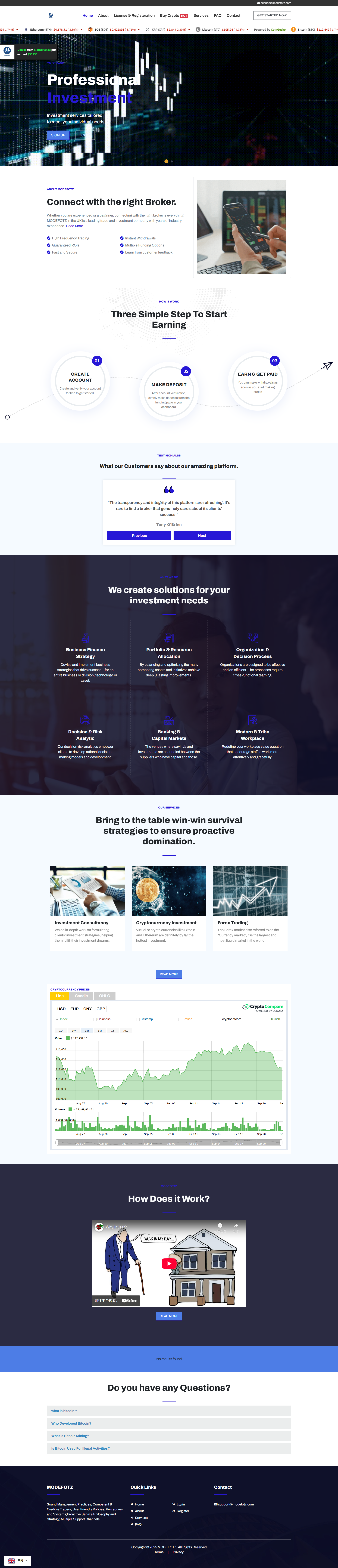 Broker Official Website