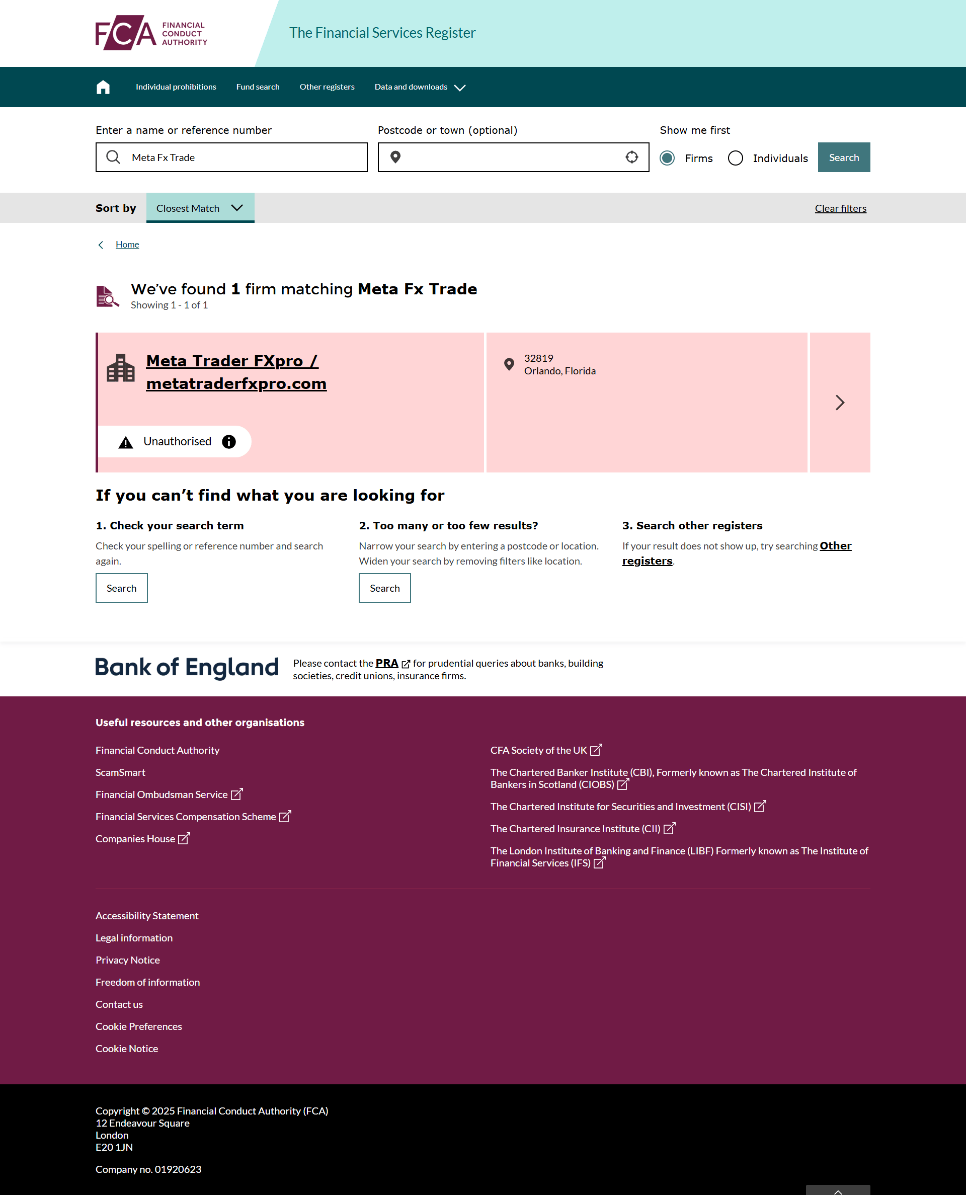UK Financial Conduct Authority(FCA)