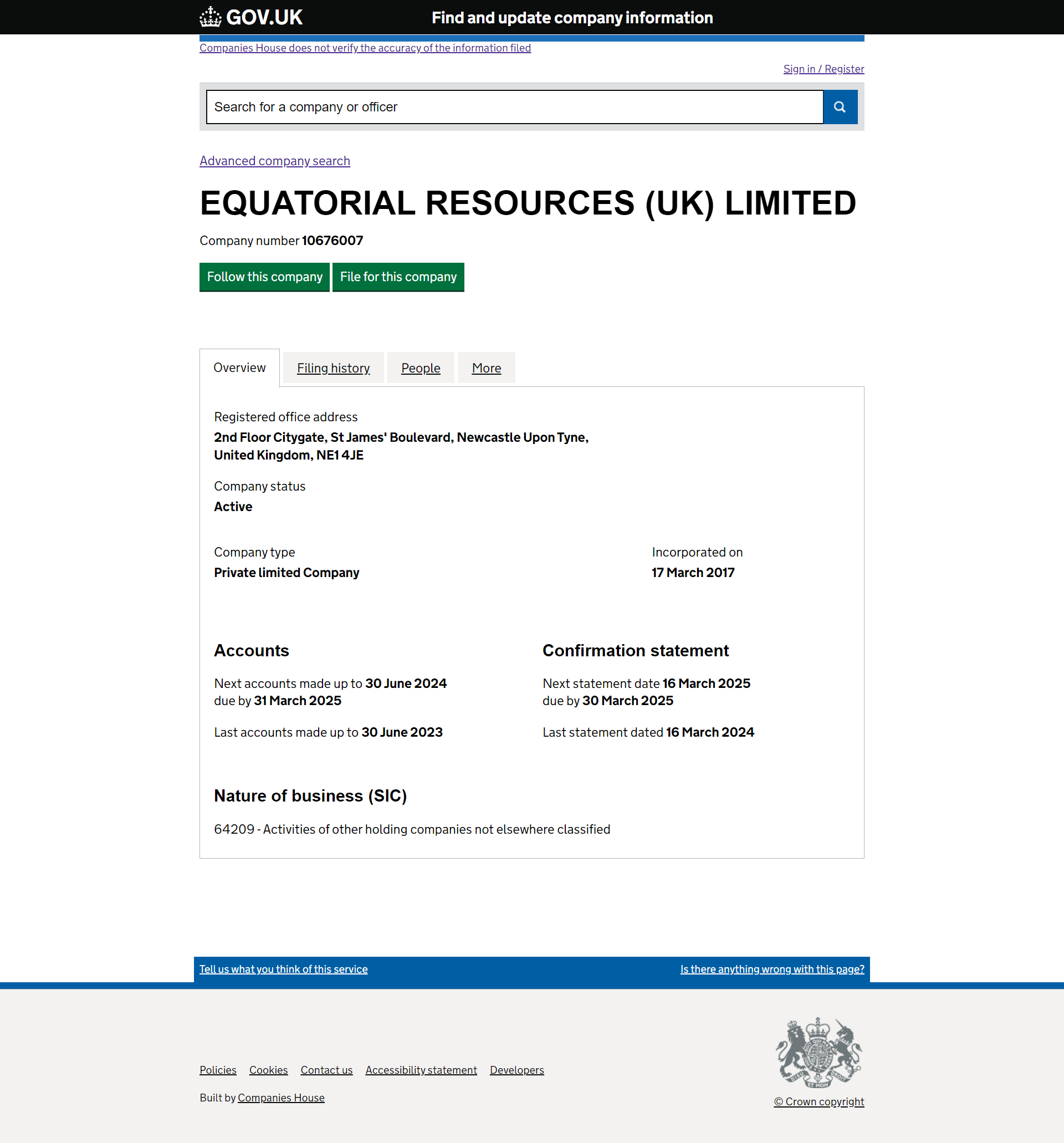 UK Companies House