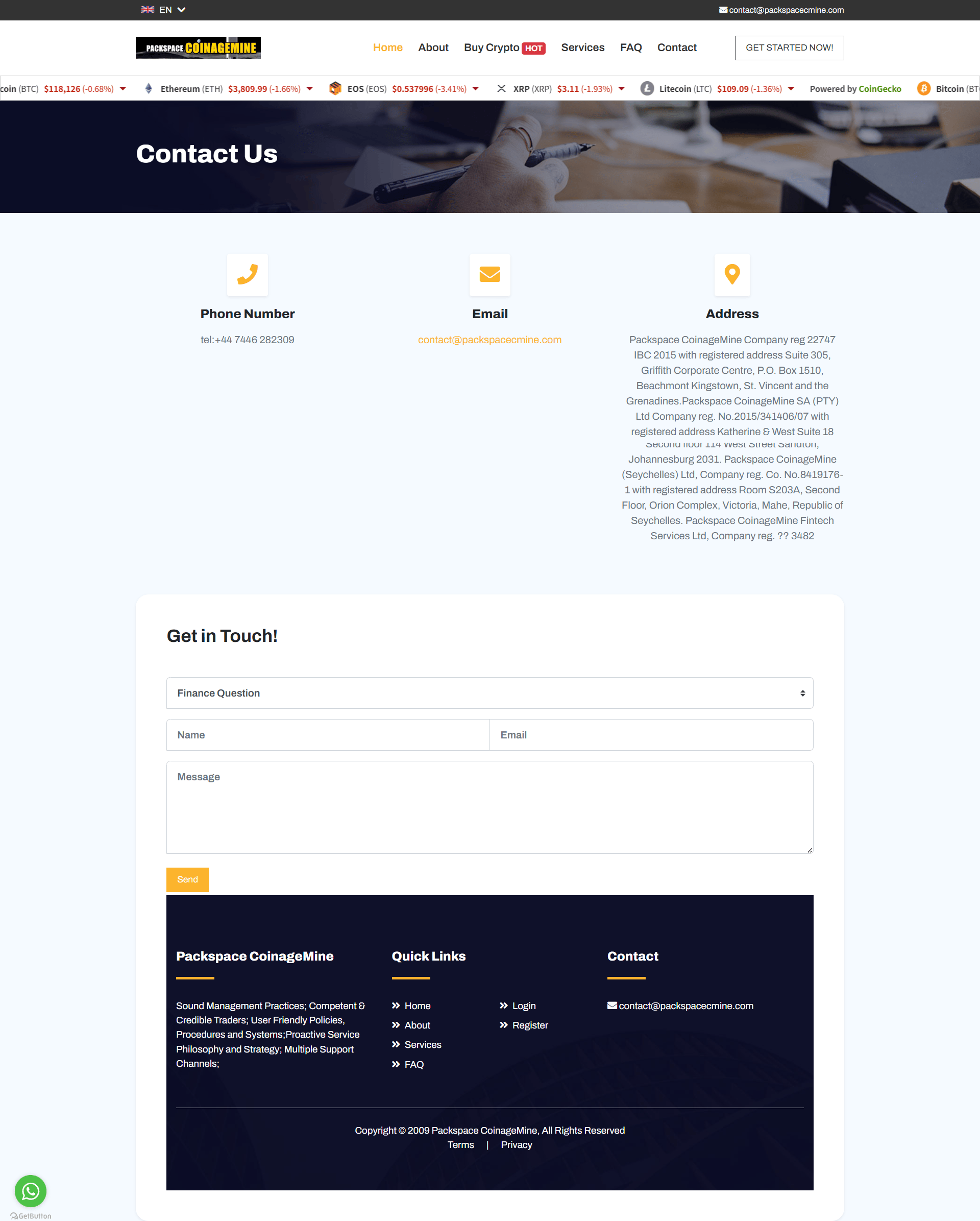 Broker Official Website