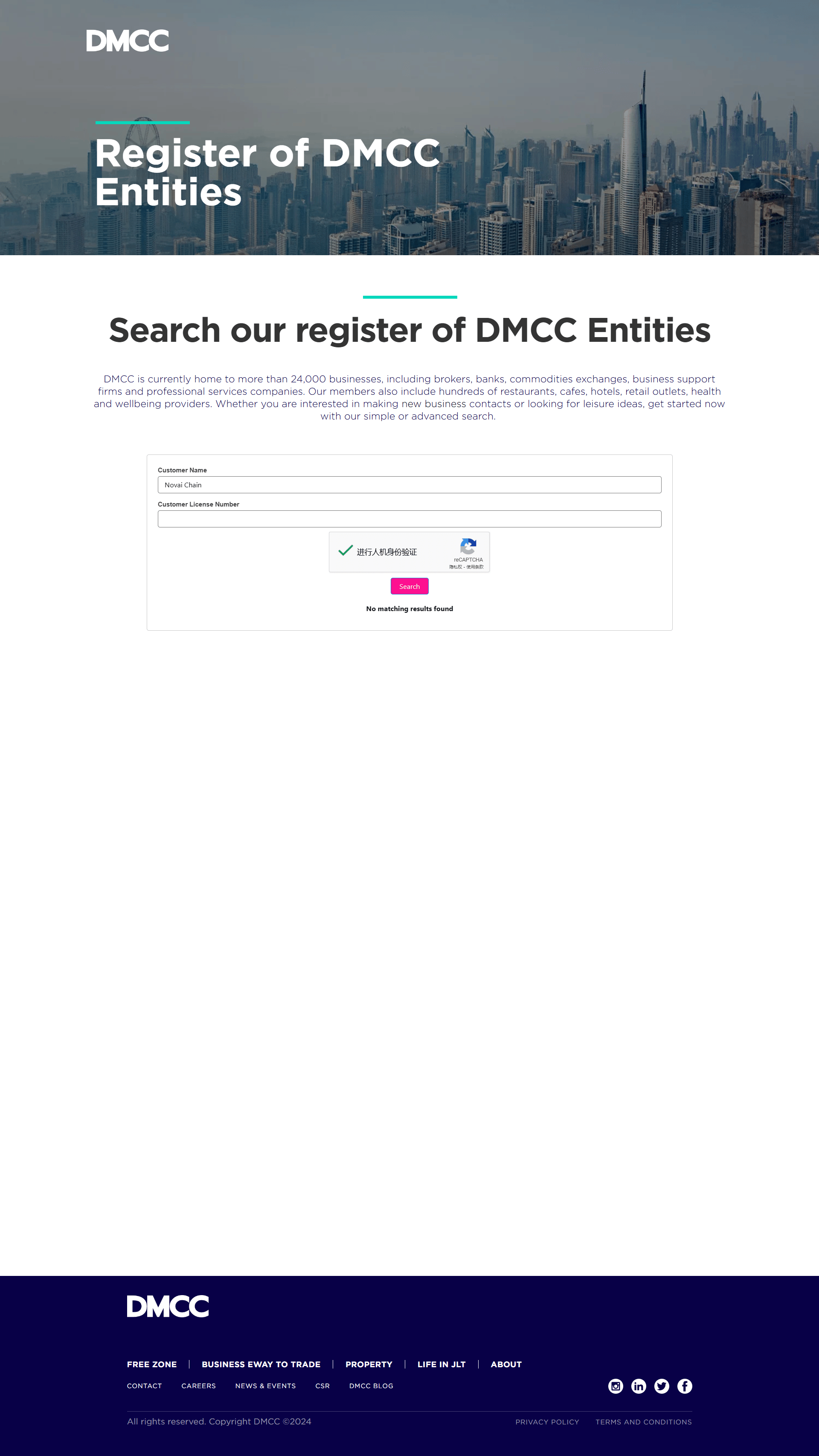 Dubai Multi Commodities Centre(DMCC)Official Website