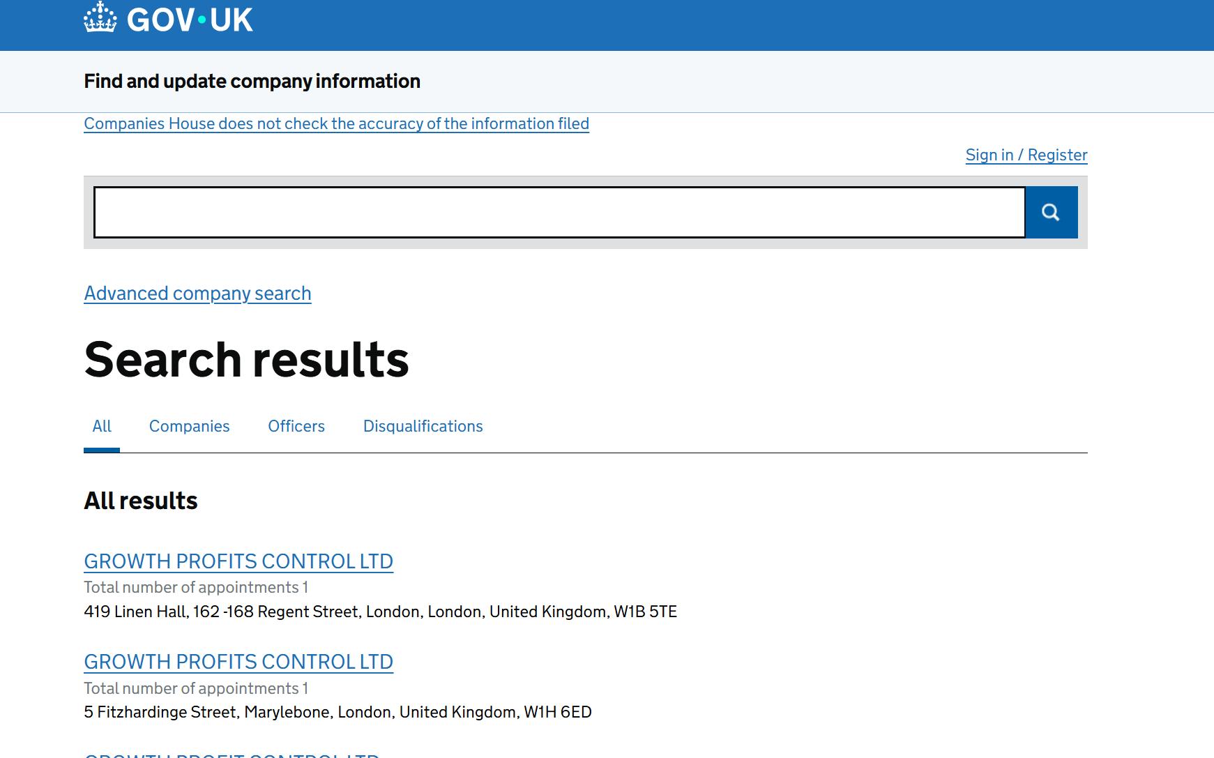 Companies House