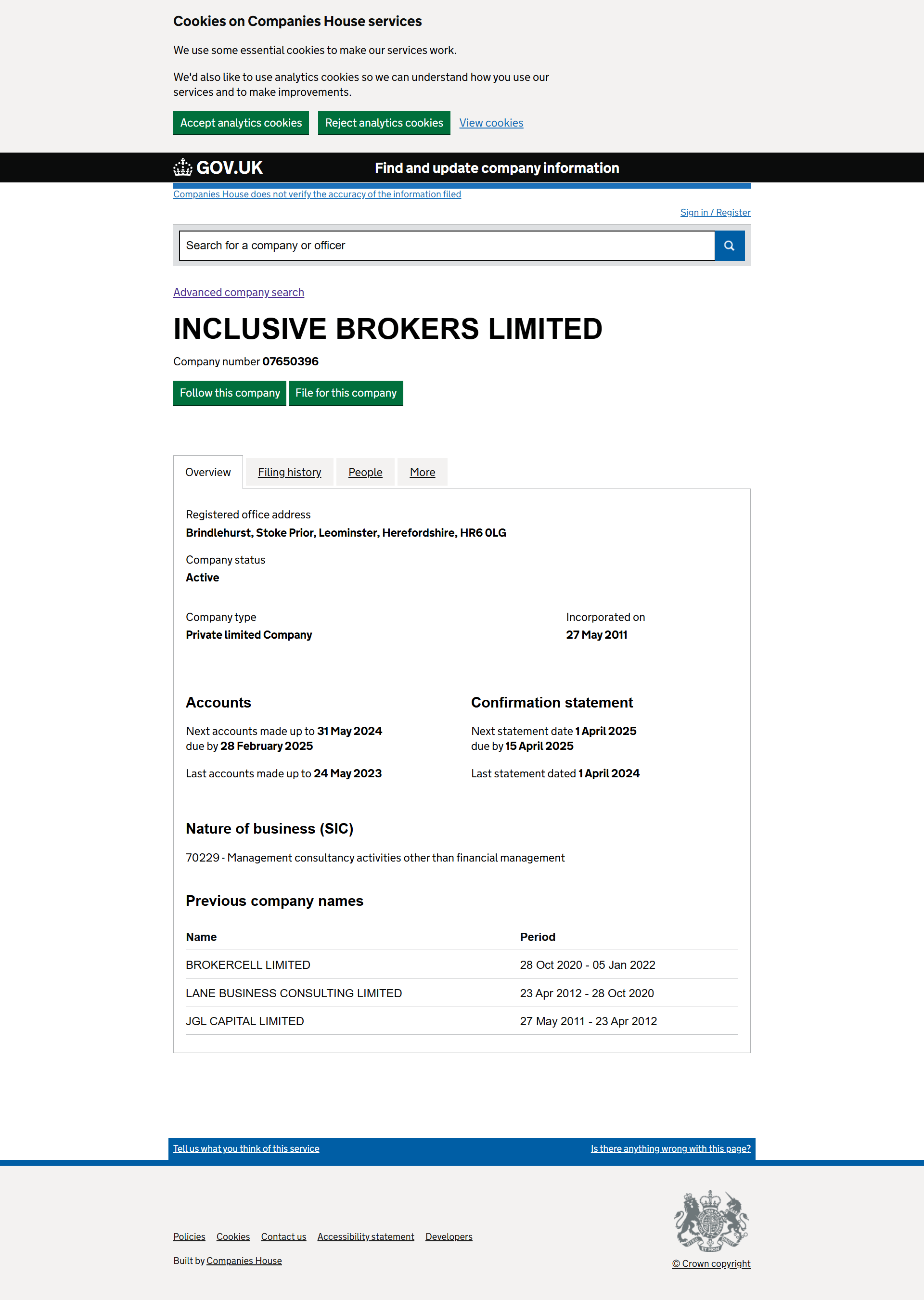 UK Companies House