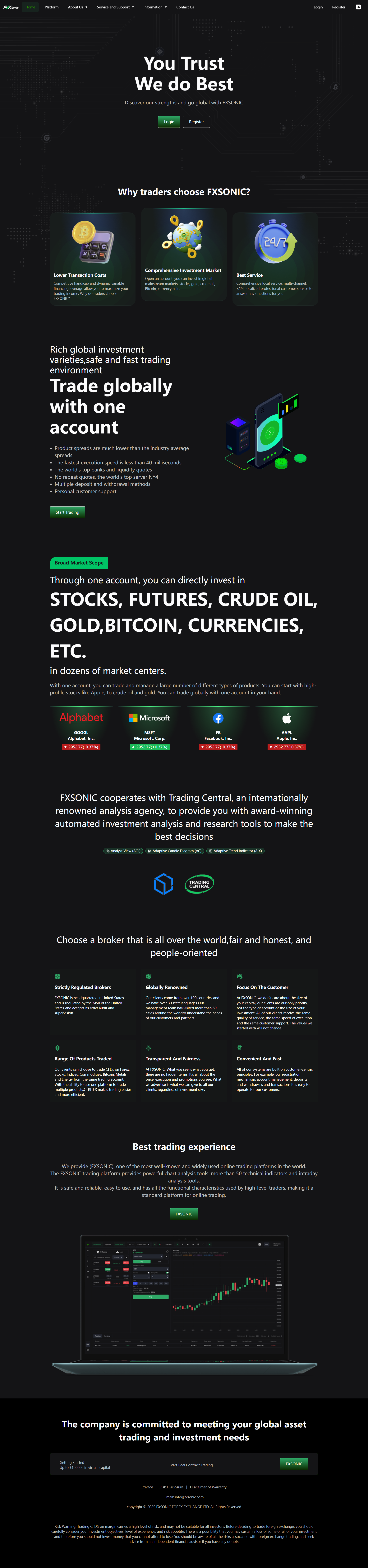 Broker Official Website