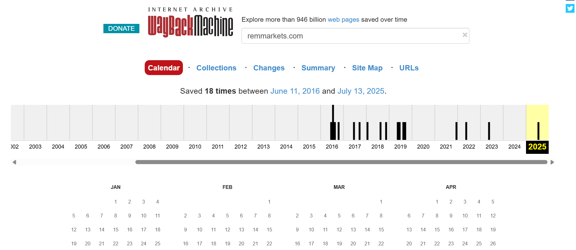 wayback machine
