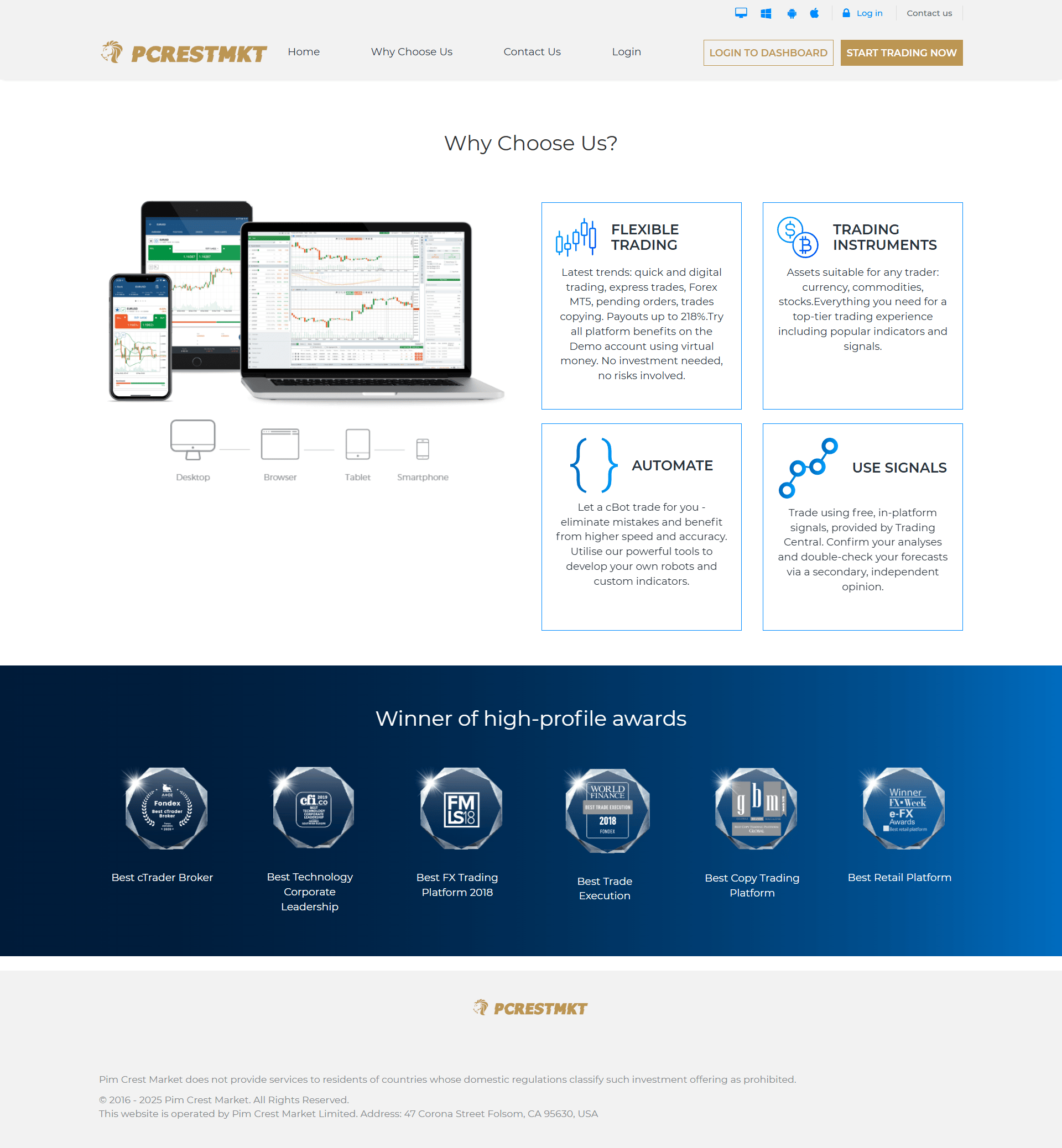 Pim Crest Market Official Website