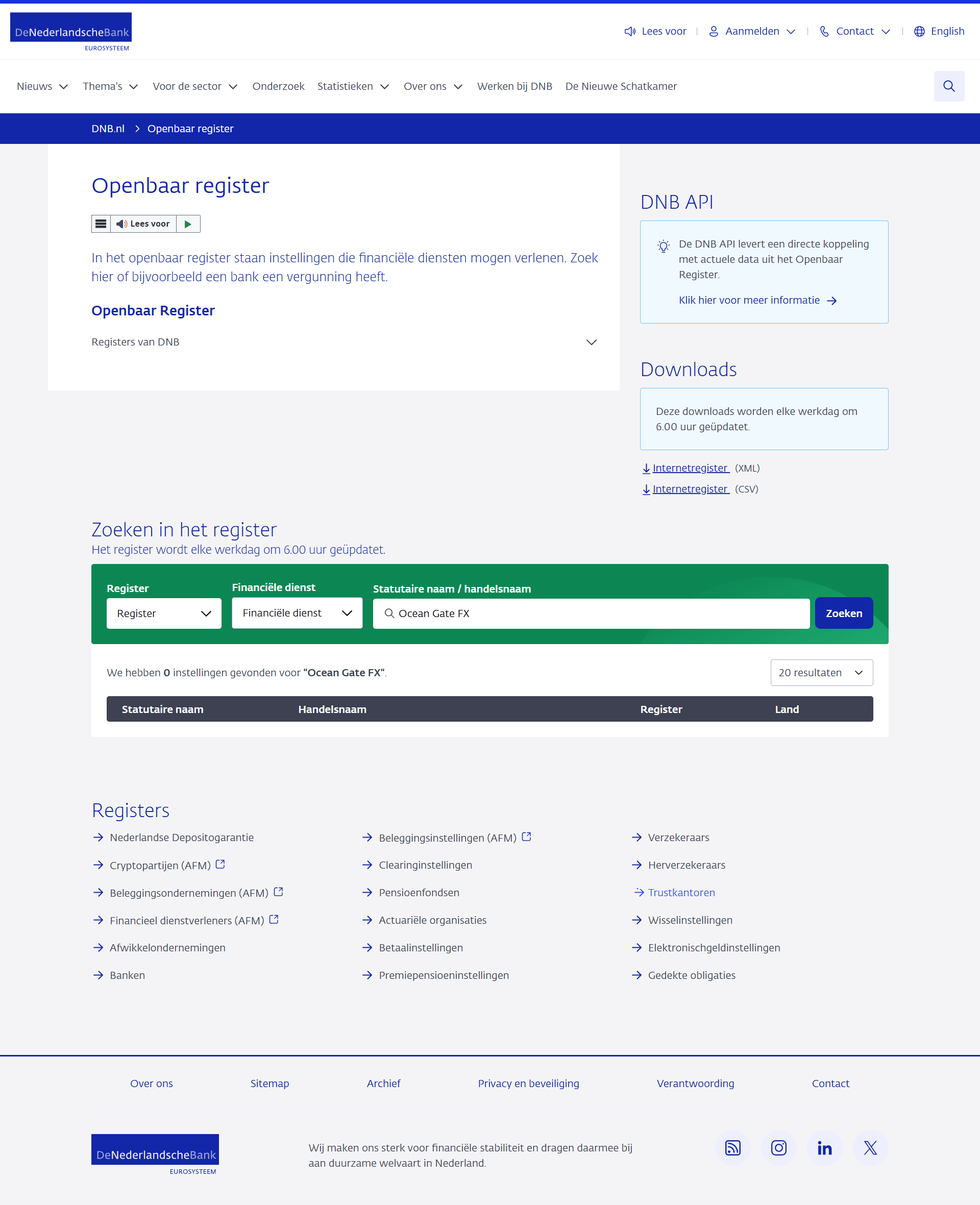 De Nederlandsche Bank (DNB)