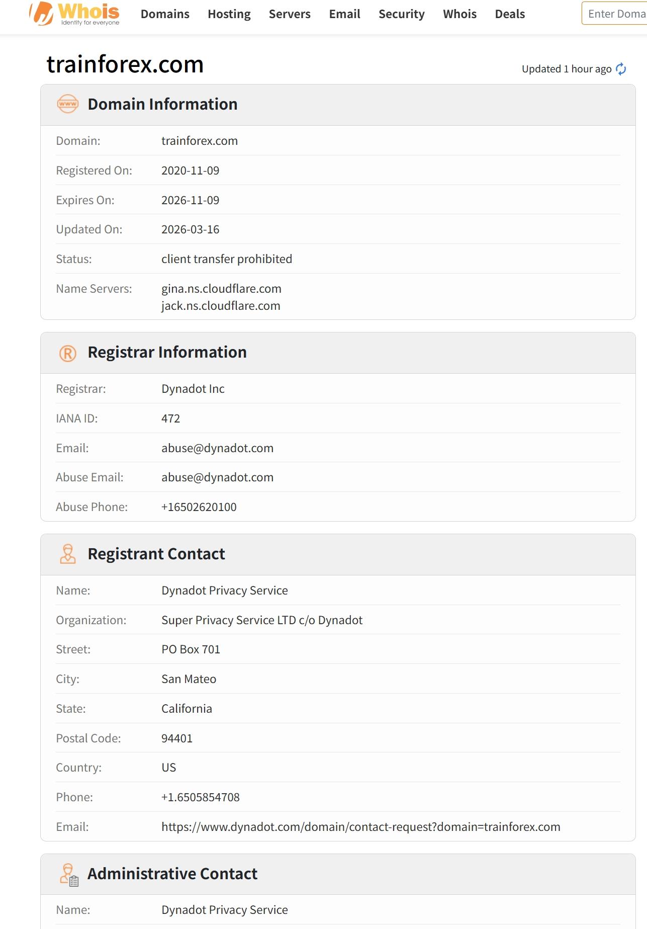 Whois.com Records