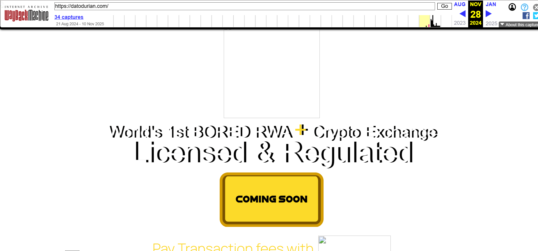 Wayback Machine: Other Business Information