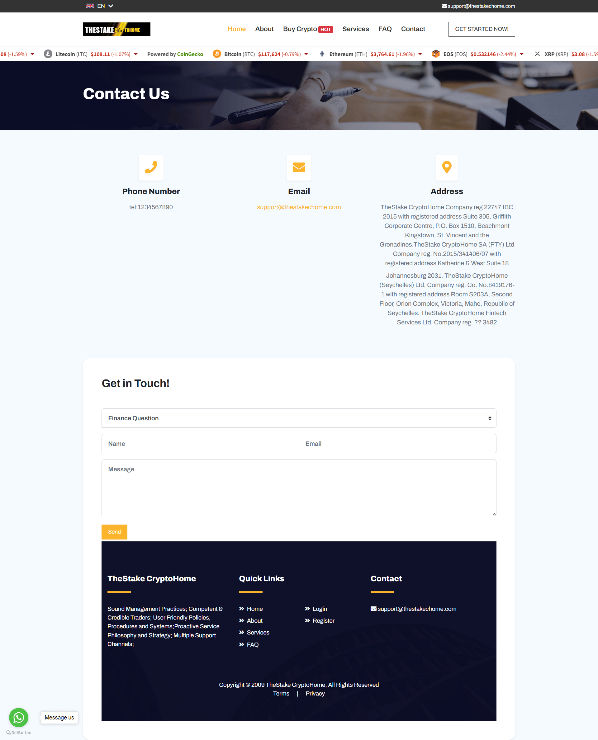 Broker Official Website