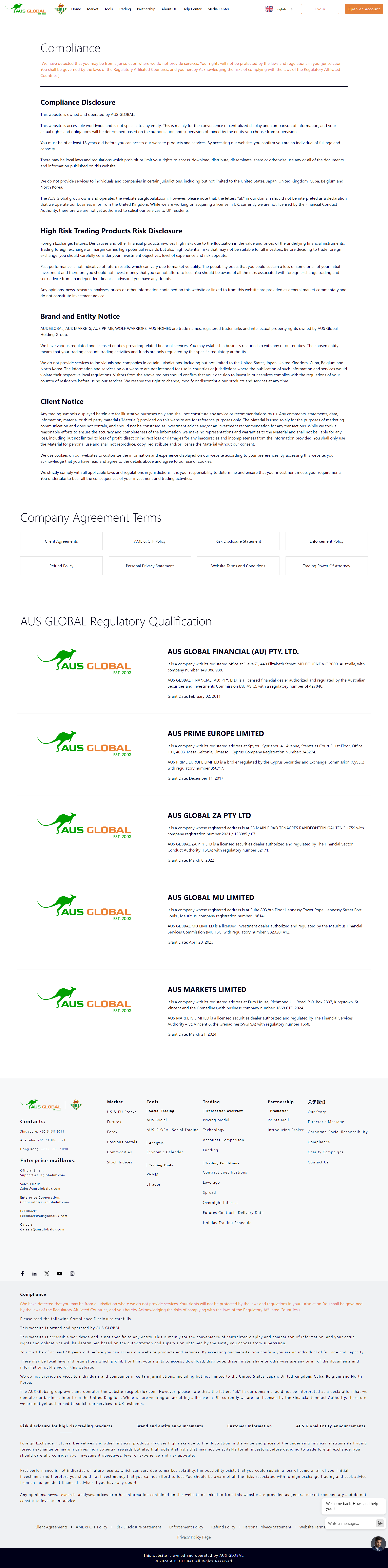 AUS GLOBAL官网